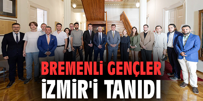 Bremenli gençler İzmir'i tanıdı