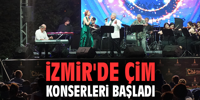 İzmir'de Çim Konserleri başladı