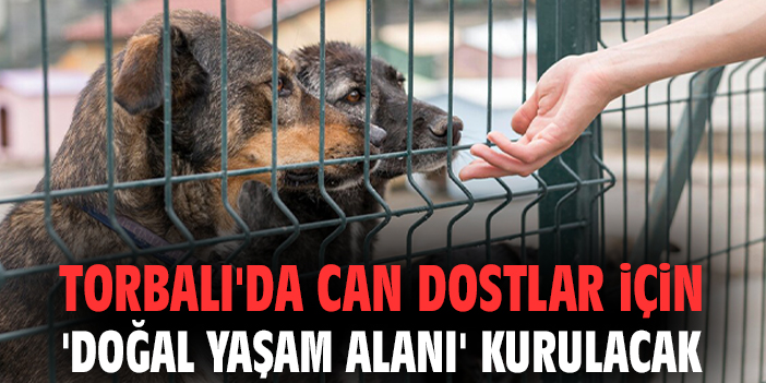 Torbalı'da can dostlar için 'Doğal Yaşam Alanı' kurulacak