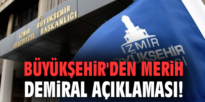 Büyükşehir'den Merih Demiral açıklaması!
