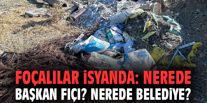 Foçalılar isyanda: Nerede Başkan Fıçı? Nerede Belediye?