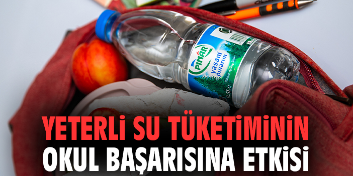 Yeterli su tüketiminin okul başarısına etkisi