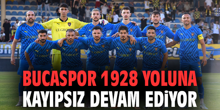 Bucaspor 1928 yoluna kayıpsız devam ediyor
