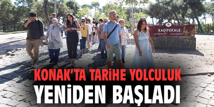 Konak’ta tarihe yolculuk yeniden başladı