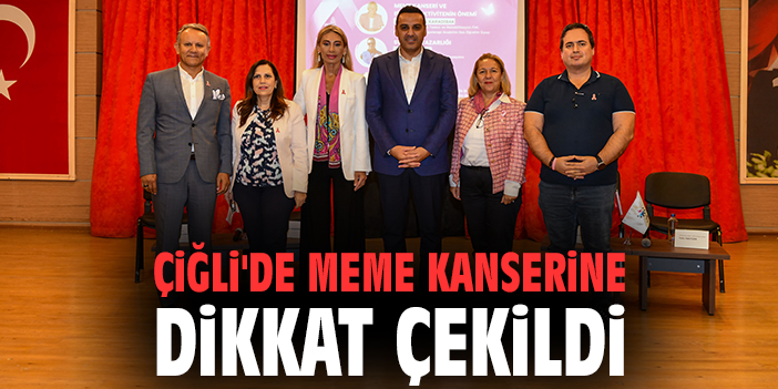 Çiğli'de meme kanserine dikkat çekildi