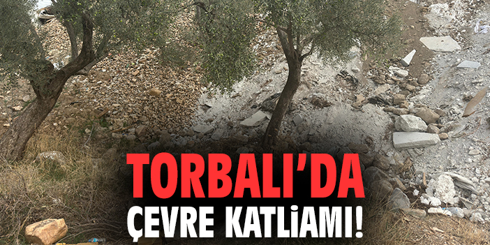 Torbalı’da çevre katliamı!