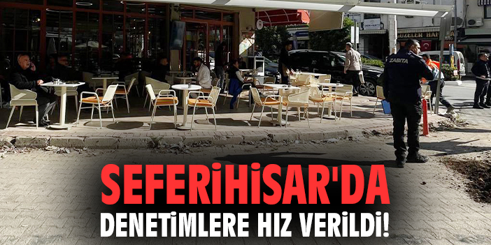 Seferihisar'da denetimlere hız verildi!