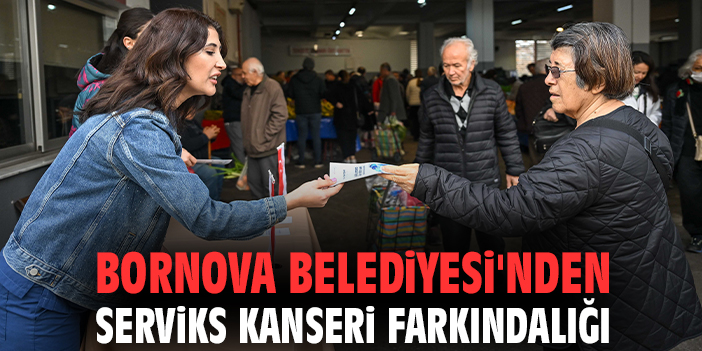 Bornova Belediyesi'nden Serviks Kanseri farkındalığı