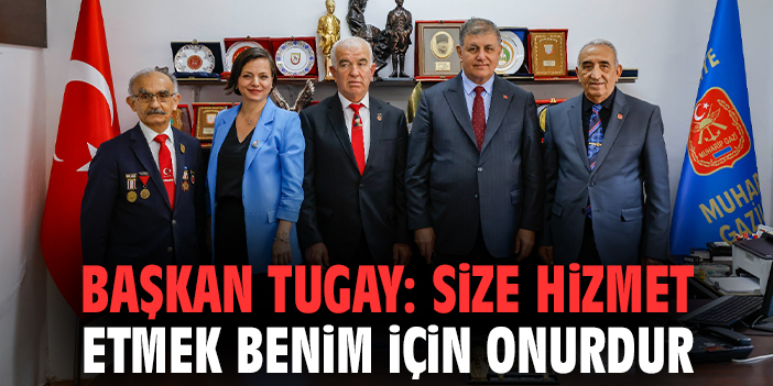Başkan Tugay: Size hizmet etmek benim için onurdur