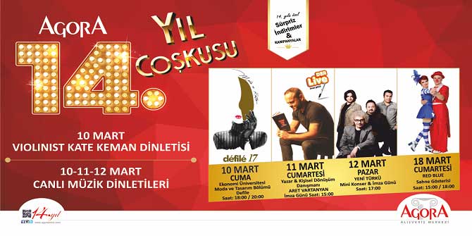 14. YILDÖNÜMÜNÜ MUHTEŞEM ETKİNLİKLER İLE KUTLAYACAK