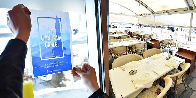 Kordon’da “tente” ödülü