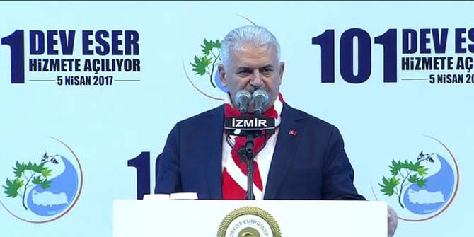 Başbakan'dan İzmir'e müjde... "Marmaray geliyor"