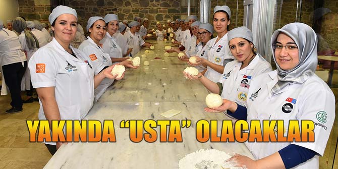 Yakında “usta” olacaklar