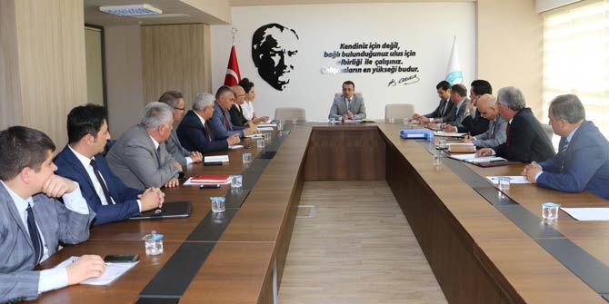 Manisa'da çalışmalar koordinatörler ile değerlendirildi
