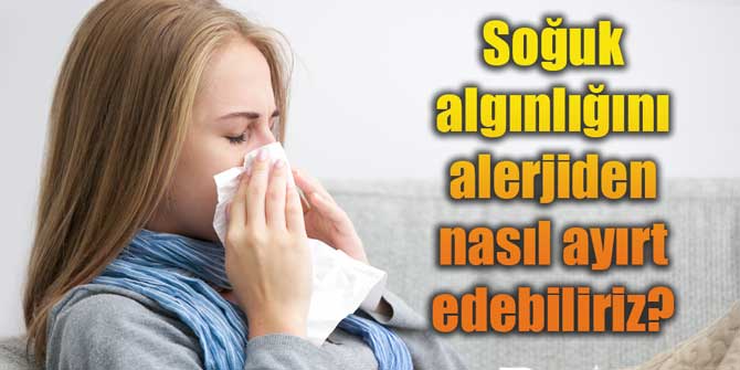 Soğuk algınlığını alerjiden nasıl ayırt edebiliriz?