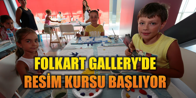 FOLKART GALLERY'DE RESİM KURSU BAŞLIYOR
