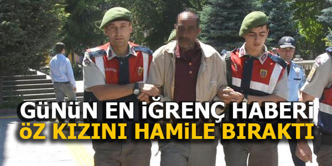 GüNüN EN iĞRENÇ HABERi... öZ KIZINI HAMiLE BIRAKTI