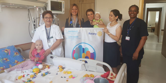 Çakabey Rotary Kulübü’nden  “Ekranda Hayat Var Projesi”