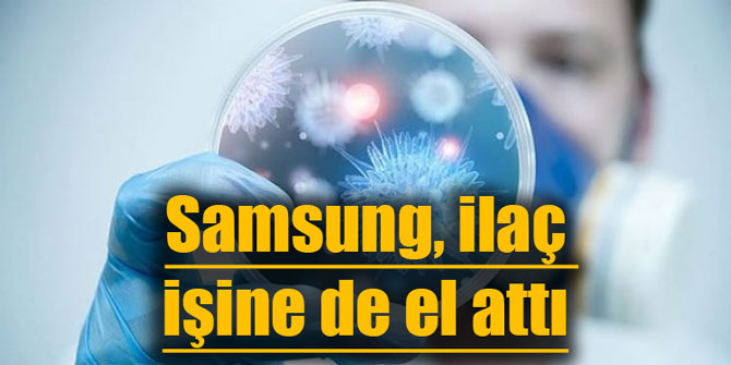Samsung, ilaç işine de el attı