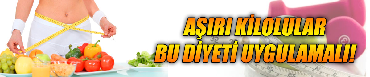 Aşırı kilolulara yönelik, alternatif bir diyet programı