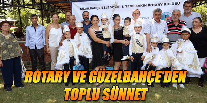 Rotary ve Güzelbahçe’den toplu sünnet
