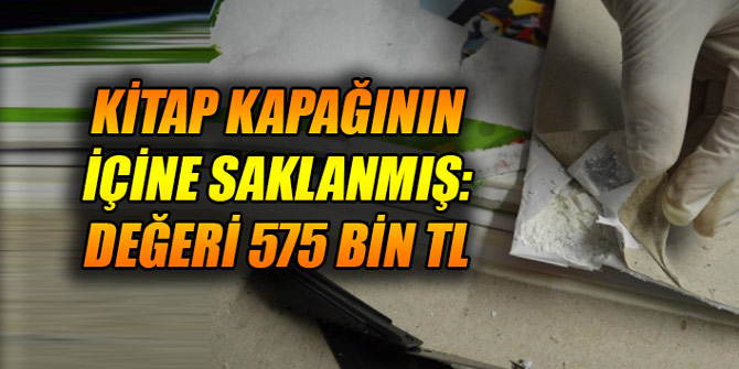 Atatürk Havalimanı'nda kitap kapağının içine saklanmış: Değeri 575 bin TL
