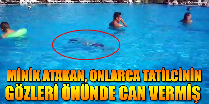 Minik Atakan, böyle can vermiş
