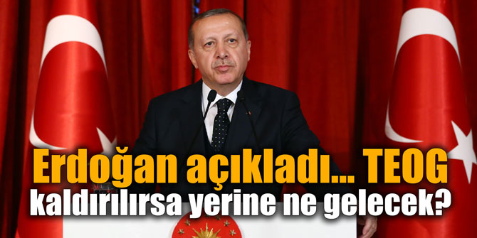 Erdoğan açıkladı... TEOG kaldırılırsa yerine ne gelecek?