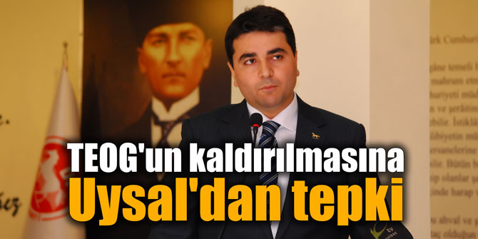 TEOG'un kaldırılmasına Uysal'dan tepki