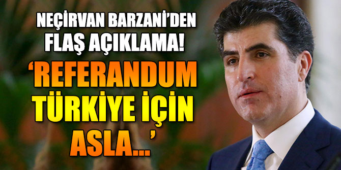 "Referandum Türkiye için asla tehdit değildir"