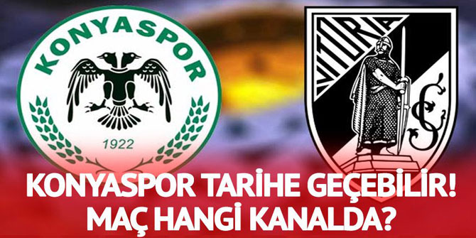 Konyaspor Vitoria Guimaraes maçı saat kaçta, hangi kanalda?
