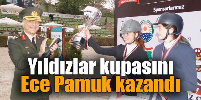 Yıldızlar kupasını Ece Pamuk kazandı
