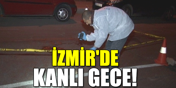 İzmir'de vahşet gecesi!