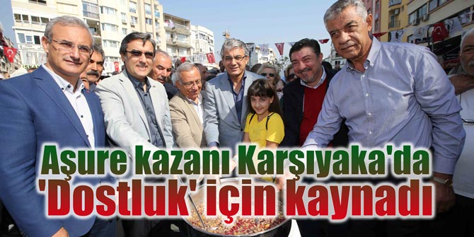 Aşure Kazanı Karşıyaka'da 'Dostluk' İçin Kaynadı