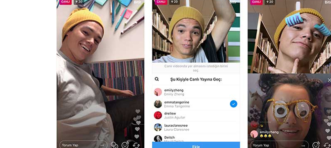 Instagram'dan canlı yayınlara yeni özellik...
