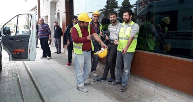 40 işçi yemekten zehirlendi hastanelik oldu!