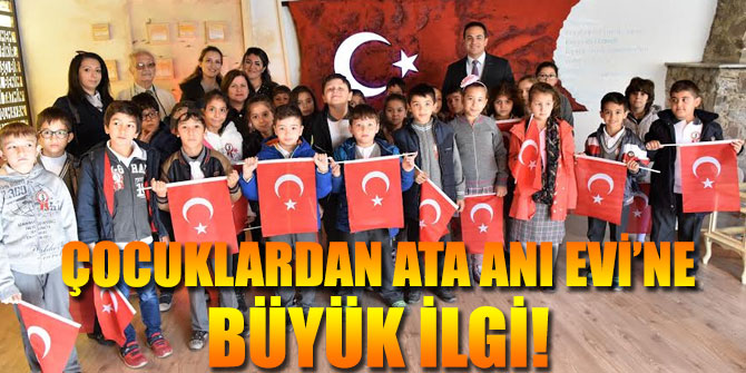 Belkahve’de ki Ata Anı Evi’ne büyük ilgi