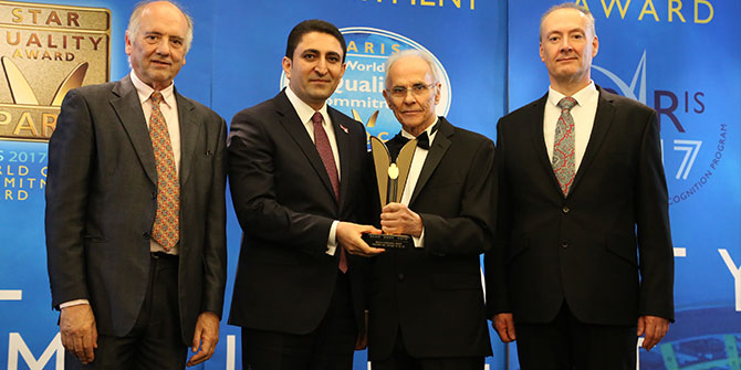 Birevim’e “Altın Kalite”Ödülü aldı