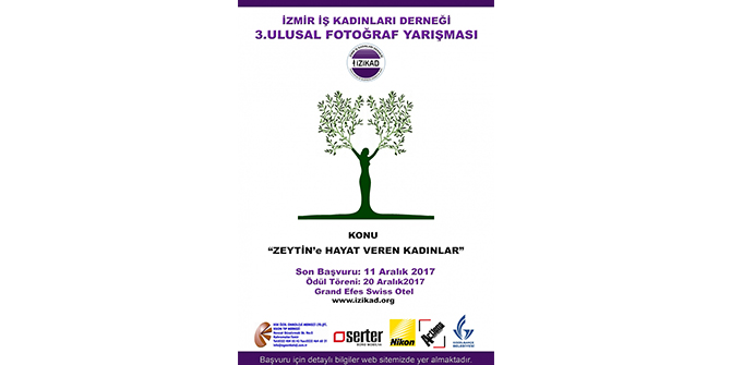 İZİKAD’dan "Kadın ve Zeytin" temalı dijital fotoğraf yarışması başlıyor