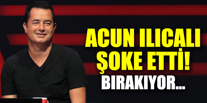 Acun Ilıcalı şoke etti!