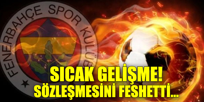 Sıcak gelişme! Sözleşmesini feshetti...