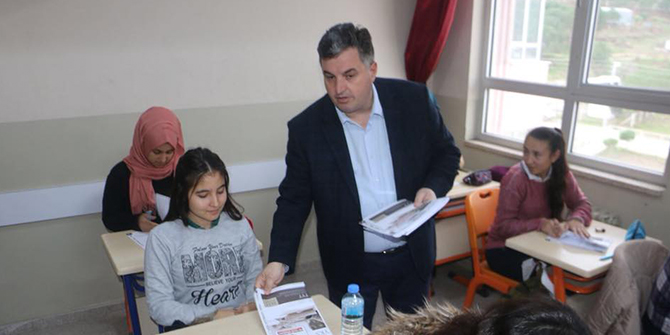 KINIK BELEDİYESİNDEN LİSE ÖĞRENCİLERİNE DENEME SINAVI