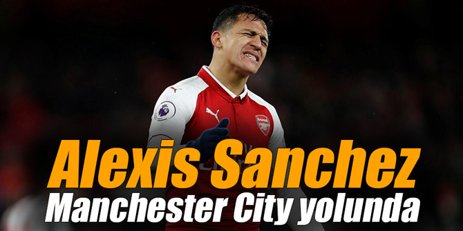 Alexis Sanchez Manchester City yolunda