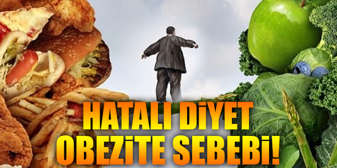 Hatalı diyet obezite sebep oluyor