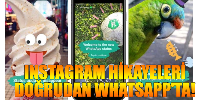 Instagram Hikayeleri doğrudan WhatsApp'ta!