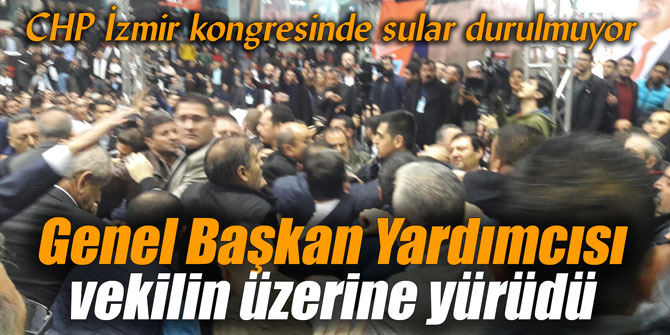 Genel Başkan Yardımcısı vekilin üzerine yürüdü