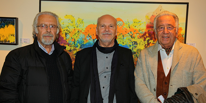 “Rengin Boyutları” sergi Selçuk Yaşar Sanat Galerisi’nde açıldı
