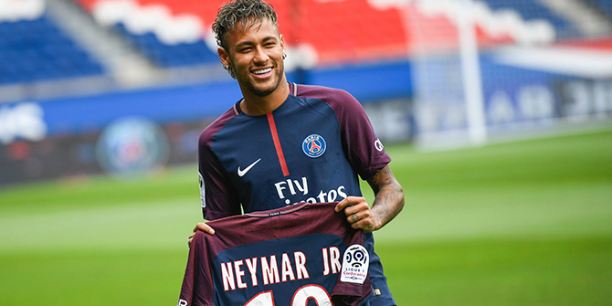 AVRUPA'NIN EN DEĞERLİ FUTBOLCUSU NEYMAR