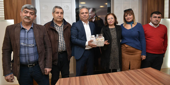 Alevi Kültür Dernekleri'nden Başkan Uysal'a ziyaret