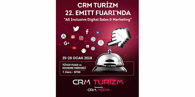 CRM Medya, EMITT Fuarı’nda!